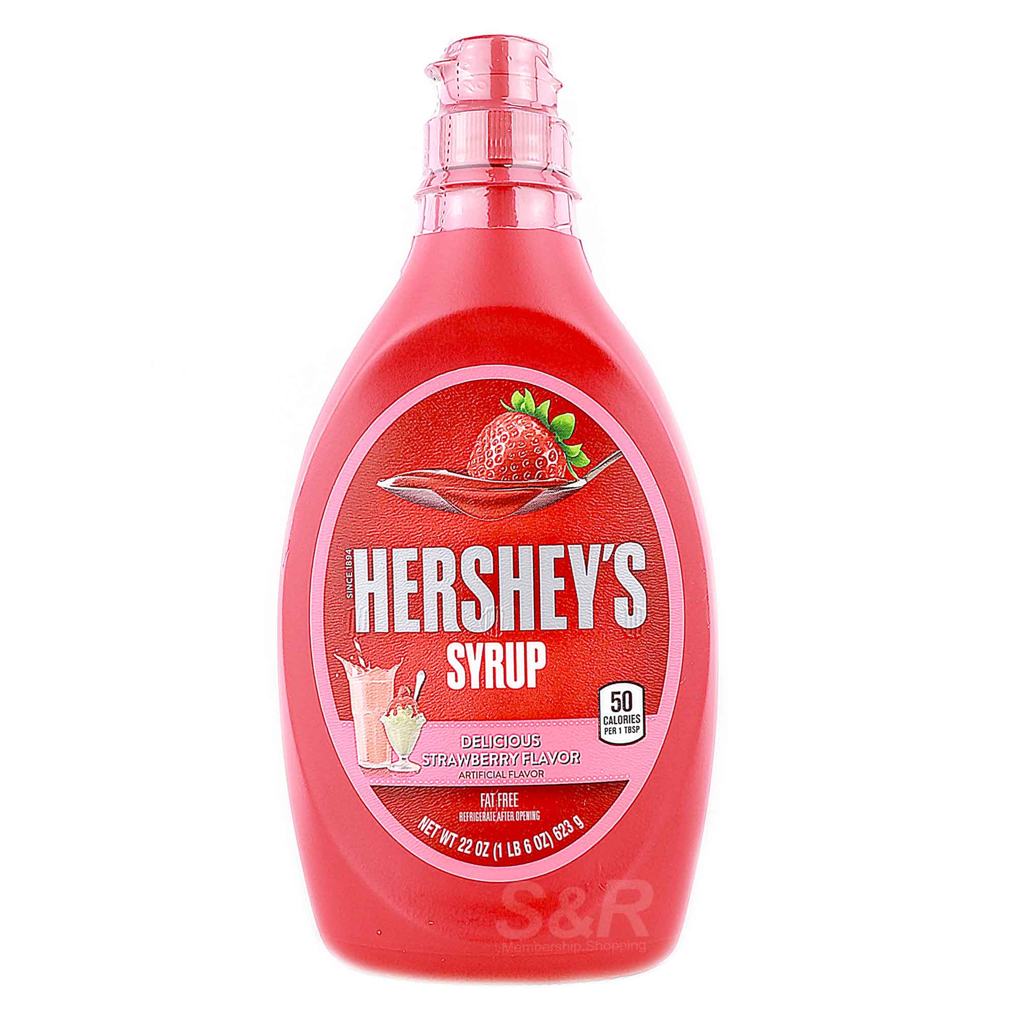 Hershey's Syrup Delicious Strawberry Flavor 623g Hershey's Syrup Delicious Strawberry Flavor 623g